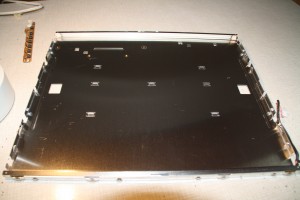 Fluorescence tubes that shine from the side into the plastic panel