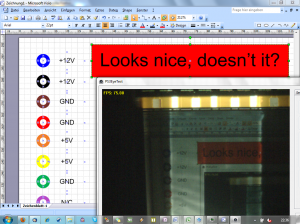 Display with normal Backlight on